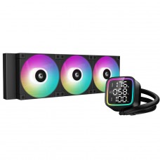 Water Cooler Deepcool LD360, ARGB, 360mm, Intel-AMD, Black, R-LD360-BKMSN-G-1