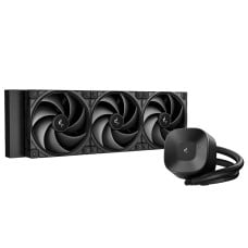 Water Cooler DeepCool LE360 V2 Zero, 120 mm, Anti-Leak, Intel-AMD, Preto, R-LE360ZERO-BKLNMD-G-1