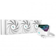 Water Cooler DeepCool LT720 WH, ARGB, 360mm, Intel-AMD, White, R-LT720-WHAMNF-G-1