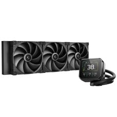 Water Cooler DeepCool Spartacus 420, 420mm, Display LCD IPS, Intel-AMD, Preto, R-SPT420-BKDSMP-G-1