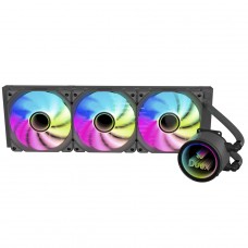 Water Cooler Duex Neo Mirror, 360mm, ARGB, Intel-AMD, PWM, Preto, DXWC360MIRROR