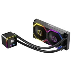 Water Cooler Gamemax IceBurg Digital 240DN2, ARGB, 240mm, Intel-AMD, Preto, ICB240N2WLSRK6F