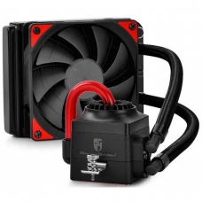Water Cooler Gamer Storm DeepCool Captain 120EX, Red 120mm, Intel-AMD, DP-GS-H12L-CT120A4