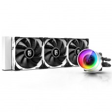 Water Cooler Gamer Storm DeepCool Castle 360 EX WH, ARGB, Intel-AMD, DP-GS-H12W-CSL360EXWH
