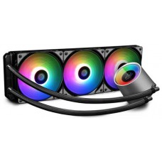 Water Cooler Gamer Storm DeepCool Castle RGB V2 360mm, Intel-AMD, DP-GS-H12AR-CSL360V2