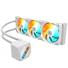 Water Cooler Gigabyte Gaming 360 ICE, ARGB, 360mm, Intel-AMD, White, GP-GIGABYTE GME 360I