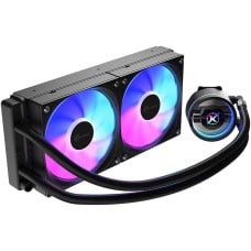 Water Cooler Kalkan Aura Lite 240, 240mm, ARGB, Intel-AMD, Preto, KLK00098