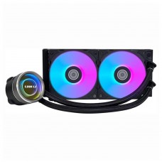Water Cooler Lian Li Galahad II Trinity 240, 240mm, ARGB, Intel-AMD, Black, Compatível Com LGA 1700, GA2T24B