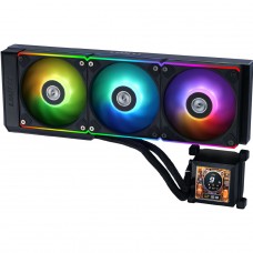 Water Cooler Lian Li Hydroshift LCD, 360mm, ARGB, Com Display, Intel/AMD, Preto, HSLCD36RB