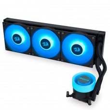Water Cooler Lian Li x Redragon Galahad II lite 360, 360mm, ARGB, Intel-AMD, Black, Compatível Com LGA 1851, GA2L36RB-RD BLACK