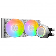 Water Cooler MSI MAG Coreliquid E240 White, ARGB, 240mm, Intel-AMD, Branco