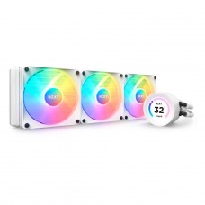 Water Cooler NZXT Kraken Elite 360 RGB, 360mm, AIO LCD Display, White, Intel-AMD, RL-KR36E-W1