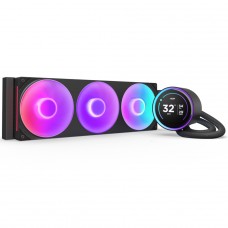 Water Cooler NZXT Kraken Elite 360 RGB, 360mm, Display LCD, Intel/AMD, Preto, RL-KR36E-B2