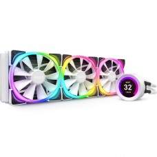 Water Cooler NZXT Kraken Z73 RGB, 360mm, White, Intel-AMD, COMPATÍVEL COM LGA 1700, RL-KRZ73-RW
