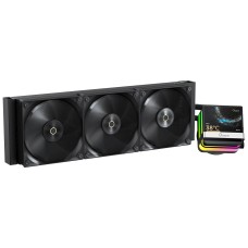 Water Cooler Ocypus Sigma L36 PRO, 360mm, Com Display IPS, Intel-AMD, Preto