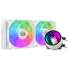 Water Cooler Redragon CCW-3011W, RGB, 240mm, Intel-AMD, White