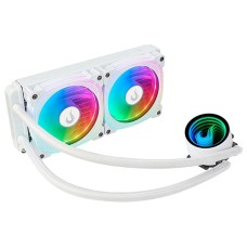 Water Cooler Rise Mode Aura Frost Pro, ARGB, 240mm, Intel-AMD, Branco, RM-WCZ-06-ARGB