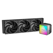Water Cooler Sudokoo Nexaura 360, 360mm, Intel-AMD, ARGB, Preto, RNXA360-BKAMMN-GAS-1