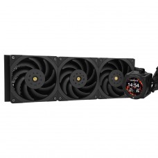 Water Cooler Thermalright Core Vision 360 Black, 360mm, Display LCD, Intel/AMD, Preto