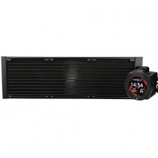 Water Cooler Thermalright Core Vision 360 Black X, 360mm, Display LCD, Intel/AMD, Preto