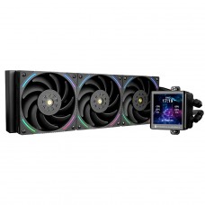 Water Cooler Thermalright Frozen Vision 360 V2 Black, 360mm, ARGB, Display LCD, Intel/AMD, Preto