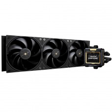 Water Cooler Thermalright Frozen Warframe 360 Black, 360mm, Display LCD, Intel/AMD, Preto