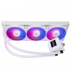 Water Cooler Thermalright Frozen Warframe SE 360 White, 360mm, ARGB, Display LCD, Intel/AMD, Branco