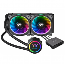 Water Cooler Gamer Thermaltake Floe Riing 240 Premium Edition, RGB 240mm, Intel-AMD, CL-W157-PL12SW-A