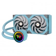 Water Cooler Thermaltake Toughliquid 240, Sync Turquoise, ARGB, 240mm, Intel-AMD, CL-W319-PL12TQ-A