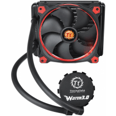 Water Cooler Thermaltake Water 3.0 Riing, Red 140mm, Intel-AMD, CL-W150-PL14RE-A