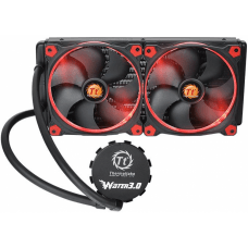 Water Cooler Thermaltake Water 3.0 Riing, Red 280mm, Intel-AMD, CL-W138-PL14RE-A 
