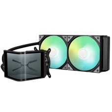 Water Cooler Tryx Panorama SE, 240mm, ARGB, Display Curvo AMOLED Customizável, Intel-AMD, Preto, L-P240L-AM2M-G0K