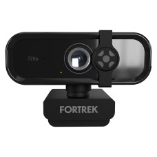 Webcam Fortrek Vision 10, HD 720p, 30 FPS, Preto, 84985